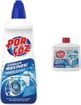 Porçöz 400 ml Çamaşır Makinesi Temizleyici + 250 ml Bulaşık Makinesi Temizleyici