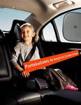 Portakal Safety - Güvenli Araç İçi Vantuzlu Güneşlik - 2Li