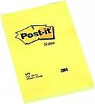 Post-it Yapışkanlı Not Kağıdı Büyük Boy Çizgisiz 100 Yaprak 102x152 Sarı 659