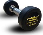 Power Hand Profesyonel Kauçuk Kaplı Olimpik Dumbell 7.5 Kg