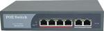 Power Switch 4 Port Poe Switch + 2 Port Uplink Port