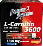 Power System 3600 mg 20 Ampul L-Karnitin