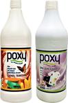 Poxy Genel Temizlik 1000 Ml & Sıvı Leke Çıkarıcı 1000 Ml Set