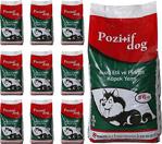 Pozitif Dog Köpek Maması, Kuzu Etli Ve Pirinçli, 15 Kg 10'Lu