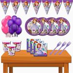 Prenses Sofia Eko 16 Kişilik Doğum Günü Parti Malzemeleri Seti
