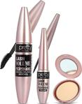 Pretty Beauty Lash Volume Extension 3'Lü Set Maskaraeyeliner-Pudra