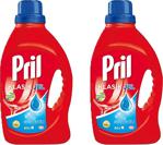 Pril 1500 ml 60 Yıkama 2'li Jel Sıvı Bulaşık Deterjanı