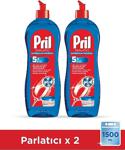 Pril Bulaşık Makinesi Parlatıcı 750Ml X2