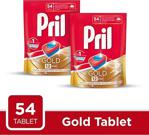 Pril Gold 54 Adet 2'li Paket Bulaşık Makinesi Tableti