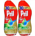 Pril Gold Yağ Çözücü Jel Bulaşık Makinesi Deterjanı 540 Ml X 2 Adet