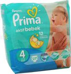 Prima Aktif Bebek 4 Beden Maxi 27 Adet Bebek Bezi