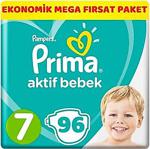 Prima Bebek Bezi Beden:7 (15+Kg) Xx Large 96 Adet Ekonomik Mega Fırsat Pk