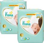 Prima Bebek Bezi Premium Care 1 Beden 140 Adet Yenidoğan Jumbo Paket ( 70x2 )