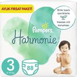 Prima Harmonie 3 Beden 22'Li 4 Paket Bebek Bezi