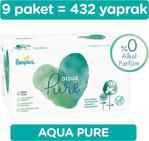 Prima Pampers Aqua Pure 48 Yaprak 9'lu Paket Islak Mendil