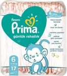 Prima Pampers Günlük Rahatlık 6 Numara 17'li Bebek Bezi