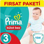 Prima Pampers Pants Külot Bez 3 Beden 6-11Kg 104 Adet