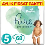 Prima Pampers Pure 5 Numara Junior 68'li Aylık Fırsat Paketi Bebek Bezi