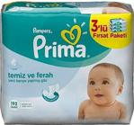 Prima Pampers Temiz ve Ferah 64 Yaprak 3'lü Paket Islak Mendil