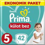 Prima Pants 5 Numara Junior 42'li Ekonomik Paket Külot Bez