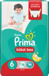 Prima Pants 6 Numara Ekstra Large 15'li Deneme Paketi Külot Bez