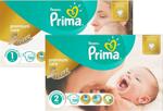 Prima Premium Care 1 Beden Yenidoğan 126 Adet + Mini 2 Beden 120 Adet Bebek Bezi