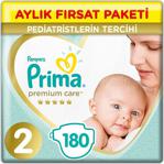 Prima Premium Care 2 Numara Mini 60\'Lı 3 Paket Bebek Bezi