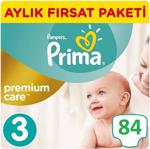 Prima Premium Care 3 Numara Midi 42'li 2 Paket Bebek Bezi