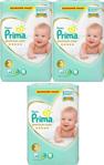 Prima Premium Care 3 Numara Midi 62'li 3 Paket Bebek Bezi