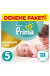 Prima Premium Care 5 Beden Junior 18 Adet Bebek Bezi