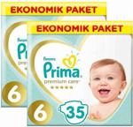 Prima Premium Care 6 Numara Extra Large 35'li 2 Paket Bebek Bezi