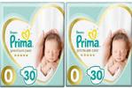 Prima Premium Care Beden:0 (1.5-2.5kg) 30 Adet