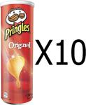 Pringles Original 165 Gr X 10 Adet