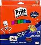 Pritt Pastel Boya Jumbo Üçgen Silinebilir 12\'li