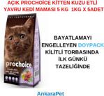 Pro Choice Pro 38 Kitten Plus Kuzu Etli 5 kg Yavru Kuru Kedi Maması - Açık Paket