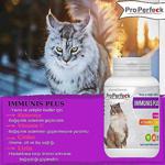 Pro Perfeck Yavru Ve Yetişkin Kediler İçin Immunıs Plus Ekinazya Vitamin C Çinko Lizin 100 Tablet