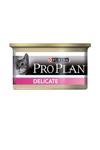 Pro Plan Delicate Hindili 85 gr 6'lı Paket Yetişkin Kedi Konservesi
