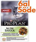 Pro Plan Nutri Savour Kuzu Etli Pouch 85 gr 6'lı Paket Yetişkin Kedi Konservesi