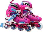 Pro Slalom 32-35 Ayarlanabilir Pembe Kız Çocuk Paten