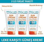 Procsin Güneş Kremi Üçlü Paket