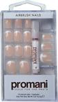 Promani Pembe Renk Takma Tırnak - Air Brush Nails Fingers Pr-5011