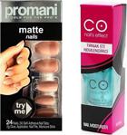 Promani Takma Tırnak Matte No:Pr-5017+Co Nail'S Effect Tırnak Eti Nemlendirici 12 Ml