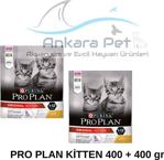 Proplan Junior Kitten Yavru Kedi Maması 400 + 400 gr Skt: 06.2020