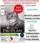 Proplan Sterilised Morina Balıklı Ve Alabalıklı Kısır Kedi Maması 6 Kg Açık Skt: 05/2021 !!yeni Ürün