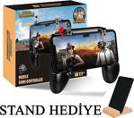 Pubg Gamepad W11+ Oyun Konsol Standlı Ateş Tetik Düğmeli Joystick