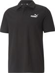 Puma Erkek T-Shirt Polo Yaka Ess Pique - Siyah