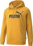 Puma Ess Big Logo Hoodie Fl (S) Erkek Sarı Sweatshirt - 58668737