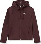 Puma Evostripe Full - Zip Hoodie Kadın Fudge Xs