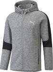 Puma Evostrıpe Fz Hoodie Erkek Gri Sweatshirt - 58942403