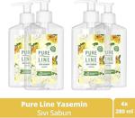 Pure Line Yasemin 280 Ml 4 Adet Sıvı Sabun